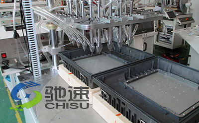 散热器自动锁螺丝机