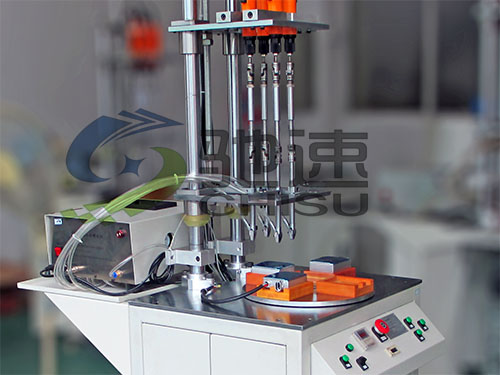 汽车安定器用4轴打螺丝机-转台式