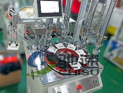 墙壁开关4轴自动锁螺丝机-双锁付